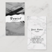 完璧なヘアスタイルの名刺 名刺 (正面/裏面)