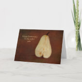 完璧なペアに贈るハッピアニバーサリー カード (正面)