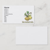 完璧なペアの梨 名刺 (正面/裏面)