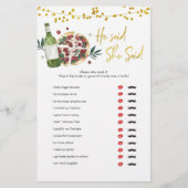 完璧なペアは彼は彼女がゲームを言った (正面)