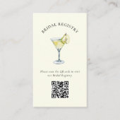 完璧なペア ブライダルシャワー 封筒カード エンクロージャーカード (正面)