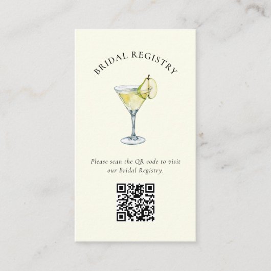 完璧なペア ブライダルシャワー 封筒カード エンクロージャーカード (正面)