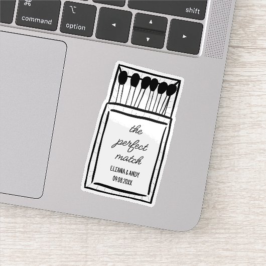 完璧なマッチドードルロマンチックなカスタムウェディング シール (詳細)