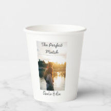 完璧なマッチ結婚のカップルの写真が追加さモダンれる