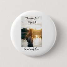 完璧なマッチ結婚のカップルの写真が追加さモダンれる