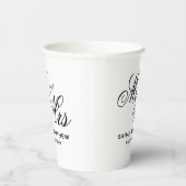 完璧なマッチ結婚式のパーティーの供給カスタム 紙コップ (右)