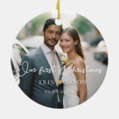 完璧なマッチ!エレガント,シュンペル,写真 セラミックオーナメント (裏面)