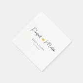 完璧なマッチ！シムペエレガントル スタンダードカクテルナプキン (角)