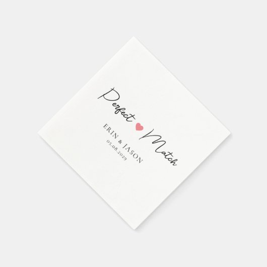 完璧なマッチ!シムペエレガントル スタンダードカクテルナプキン (角)