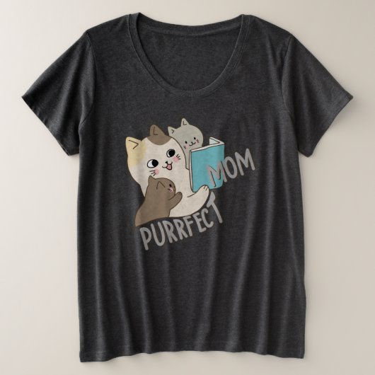 完璧なママ プラスサイズTシャツ (デザイン正面)