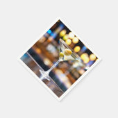 完璧なマルティーニナプキンス スタンダードカクテルナプキン (角)