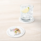 完璧なミックスナッツおもしろい |の結婚処理 ラウンドペーパーコースター (インサイチュ)