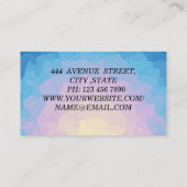 完璧なラグジュアリー 名刺 (裏面)