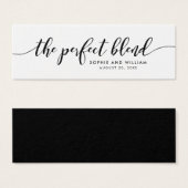 完璧なリラックスブレンドのスクリプトを結婚作成 (正面&裏面)