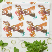 完璧なレディーカウキッチンタオル キッチンタオル (折り畳み)