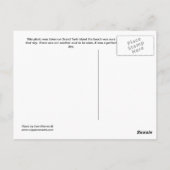 完璧な一日。 ポストカード (裏面)