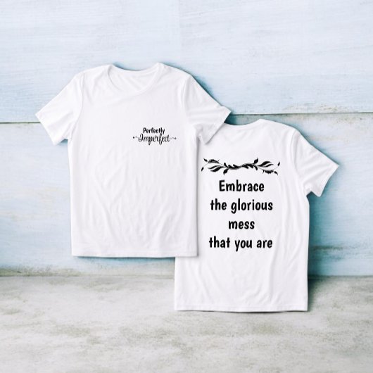 完璧な不完全さ - 壮麗なる混乱を抱きしめて トライブレンドTシャツ