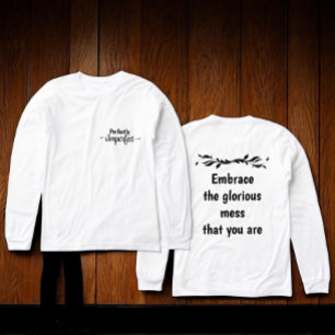 完璧な不完全さ - 壮麗なる混乱を抱きしめて トライブレンドTシャツ