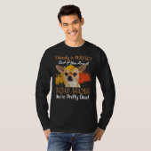 完璧な人はいないもしが、君は犬の母親だ Tシャツ (正面フル)
