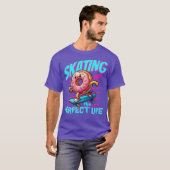 完璧な人生へスケート Tシャツ (正面フル)