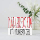 完璧な体 ポストカード (スタンド正面)