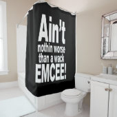 完璧な司会者ほど悪くはない！ シャワーカーテン (インサイチュ)