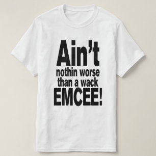 完璧な司会者ほど悪くはない! Tシャツ