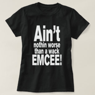 完璧な司会者ほど悪くはない! Tシャツ