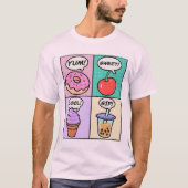 完璧な夏のおやつ Tシャツ (正面)