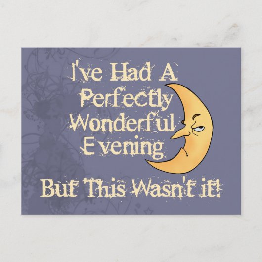 完璧な夕べ ポストカード (正面)