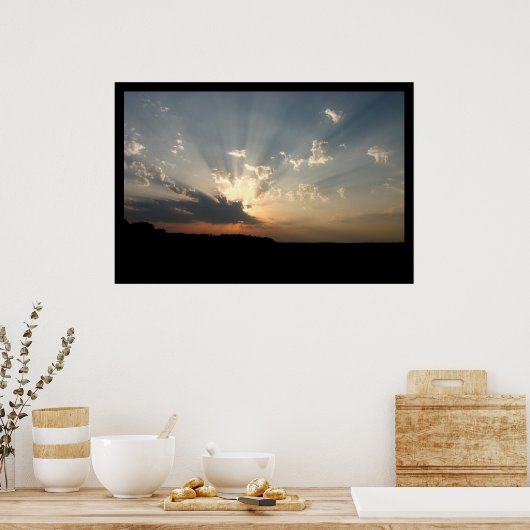 完璧な夕日 ポスター (キッチン)