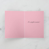 完璧な女性 – ビクトリアン引用文 カード (内部)