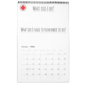 完璧な学校ナースカレンダー! カレンダー (1月 2026)