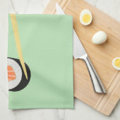 完璧な寿司I キッチンタオル (四つ折り)