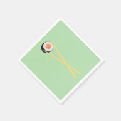 完璧な寿司I スタンダードカクテルナプキン (角)