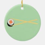 完璧な寿司I セラミックオーナメント (裏面)