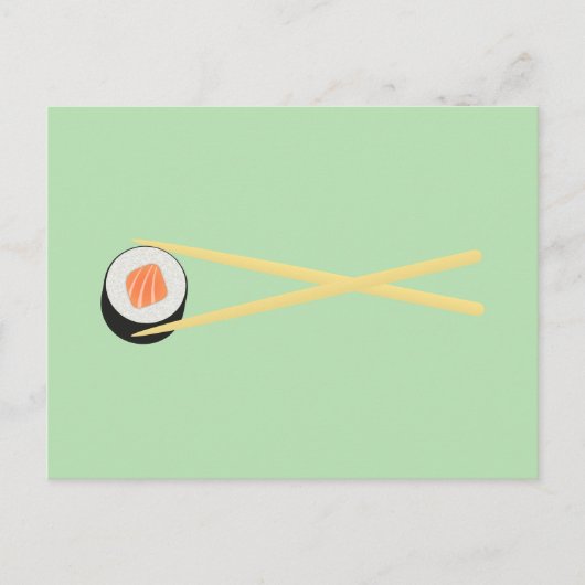 完璧な寿司I ポストカード (正面)