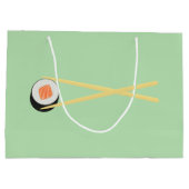 完璧な寿司I ラージペーパーバッグ (裏面)