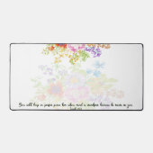 完璧な平和フローラ聖なる書物、 経典 デスクマット (正面)