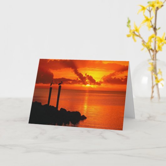 完璧な平和 カード (黄色い花)