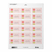 完璧な幹住所 シール (フルシート)