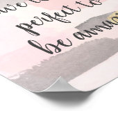 完璧な引用文 ポスター (角)