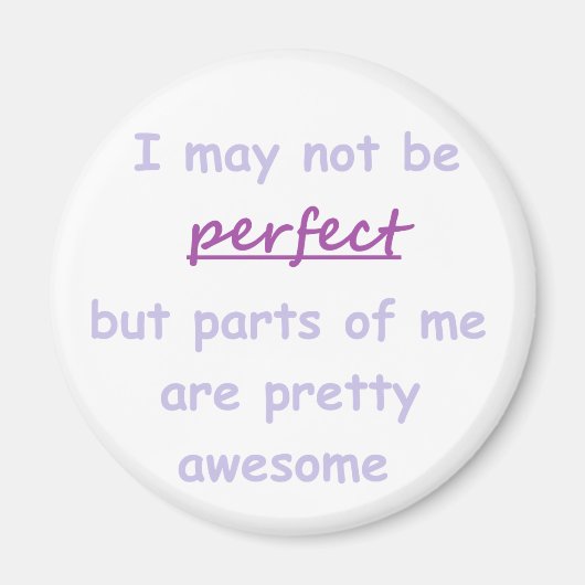 完璧な引用文 マグネット (正面)