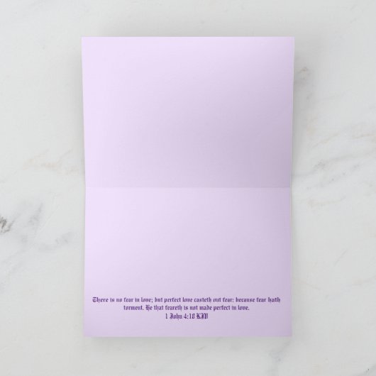 完璧な愛 カード (内部)