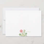 完璧な招待状/ひな形 招待状 (裏面)