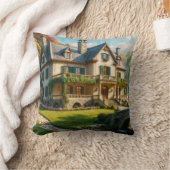 完璧な捕獲された瞬間の邸宅 クッション (ブランケット)