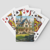 完璧な捕獲された瞬間の邸宅 トランプ (裏面)