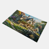 完璧な捕獲された瞬間の邸宅 ドアマット (アングル)