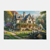 完璧な捕獲された瞬間の邸宅 ドアマット (正面)