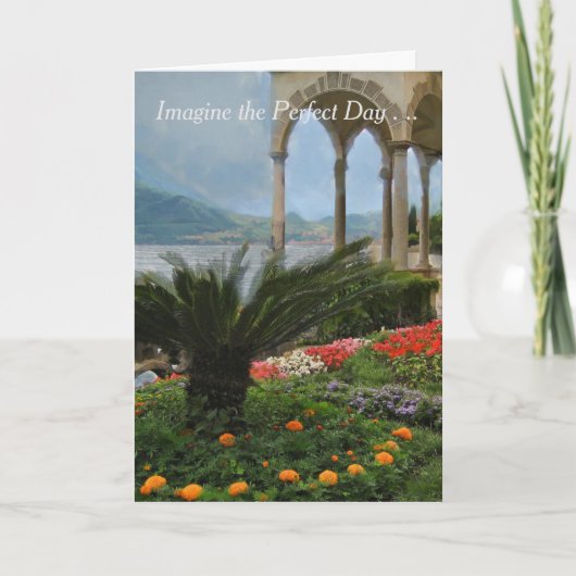 完璧な日のハッピーバースデー カード (正面)